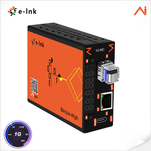 Latest company news about E-link wprowadza na rynek LNK-AI3011M-SFP: inteligentny, zarządzany konwerter światłowodowy zasilany sztuczną inteligencją na nowo definiuje konserwację sieci