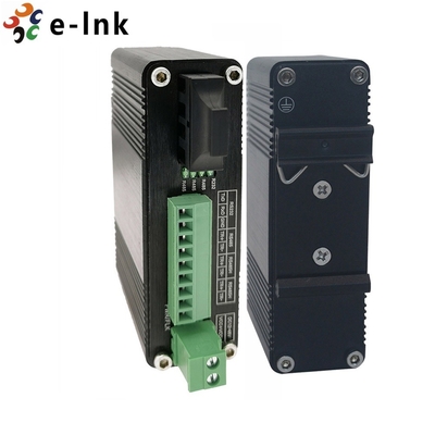 Przemysłowy szeregowy RS232 RS485 RS422 SC Fibre Media Converter Modem Single Mode 20KM