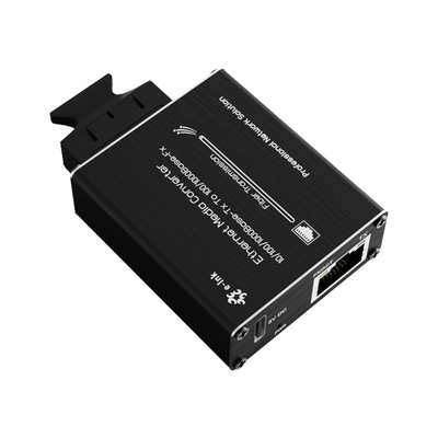 Mikrotyp 10/100/1000Base-Tx do 100/1000Base-Fx Ethernet Media Converter