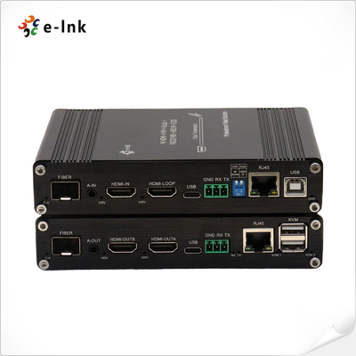 Wielofunkcyjny 4K 60Hz HDMI KVM Fiber Extender