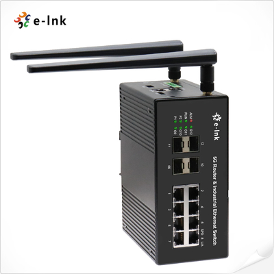Router 5G i przemysłowy przełącznik Ethernet
