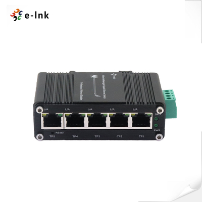 Mini Industrial Managed 5-port Gigabit Ethernet Switch