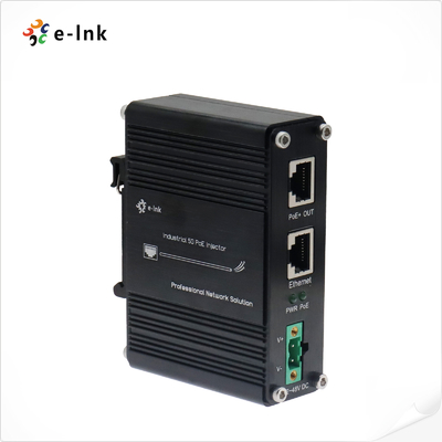 12~48V Prąd stały Przemysłowy 5G PoE+ Wtryskiwacz