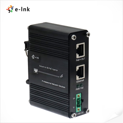 Przemysłowy 10G 95W 802.3bt PoE++ wtryskiwacz (12~48VDC)