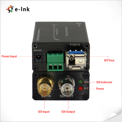 Mini dwukierunkowy konwerter HD/3G-SDI na włókno