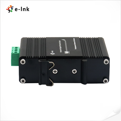 Mini Industrial 1-Port 100/1000X SFP do 1-Port 10/100/1000T 90W PoE++ Media Converter