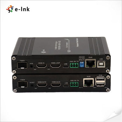 Wielofunkcyjny 4K 60Hz HDMI KVM Fiber Extender