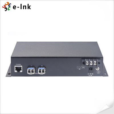 16 portów TP 16x10/100M (16POE-PSE -IEEE802.3af 15.4W/30W) + 2 porty SFP 1000M Zarządzalny przełącznik PoE