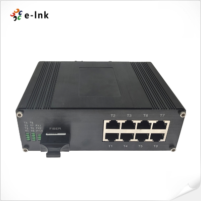 Przemysłowy 8-port 10/100/1000Base-T + 1-port 1000Base-X Ethernet Switch