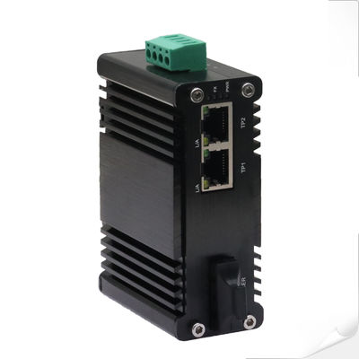 Mini Industrial 2-Port 10/100/1000Base-TX do 1000Base-X Media Converter