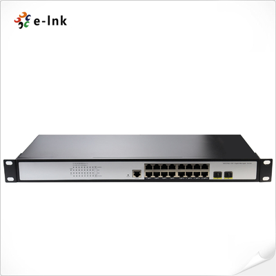 Przełącznik Ethernet L2+ 16-portowy 10/100/1000T + 2-portowy 100/1000X SFP zarządzalny