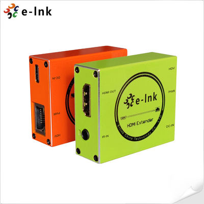 Mini HDMI Over CAT5/CAT6 Extender z IR - 165 stóp (50m)