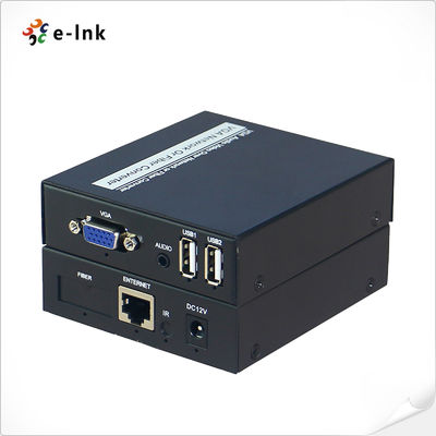 USB VGA KVM przez przedłużacz UTP CAT5/6