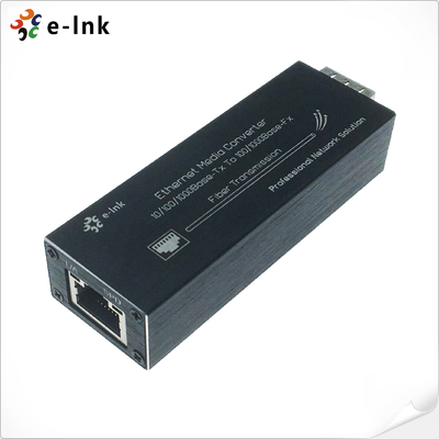 Mini SFP Media Converter with 10/100/1000BASE-T to 100/1000BASE-X