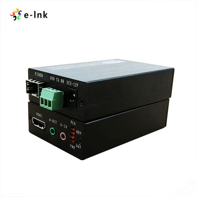 1Ch HDMI + 1Ch Audio stereo dwukierunkowe + 1Ch RS232 przez rozszerzacz światłowodowy