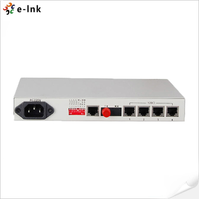 Multiplekser PDH 4E1 +1 Fiber