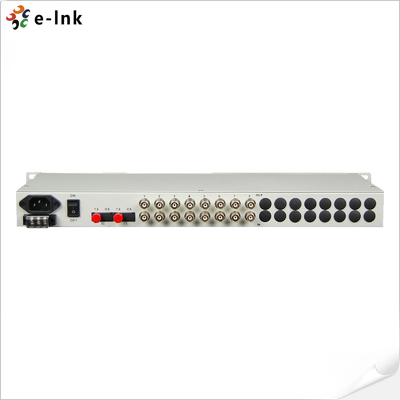 16E1+4GE+LCD+SNMP PDH Multiplekser
