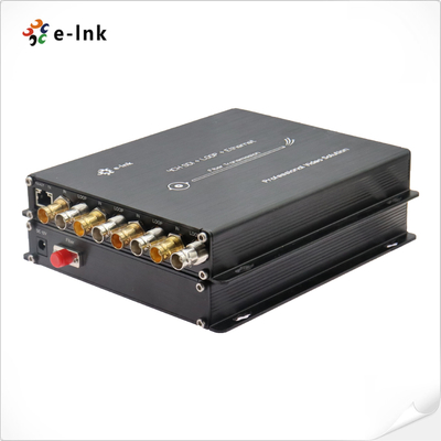 4-kanałowy konwerter światłowodowy 3G-SDI z Ethernetem