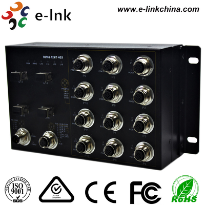 EN50155 Przemysłowe przełączniki Ethernet Gigabit Managed