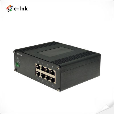 Niezarządzany przemysłowy 8-port 10/100/1000BASE-T (PoE+) Ethernet Switch