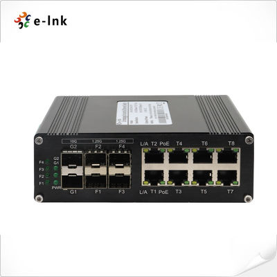 Przemysłowy 8-port 10/100/1000T + 6-port 1000X SFP Ethernet Switch