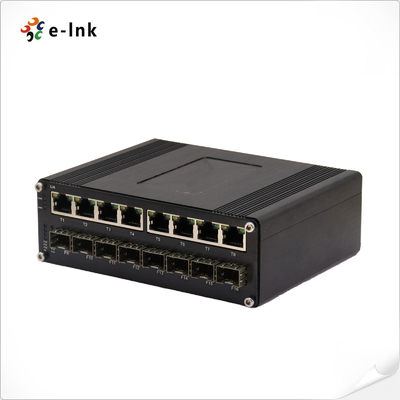 Przemysłowy L2+ 8-port 10/100/1000T + 8-port 1000X SFP Managed Ethernet Switch