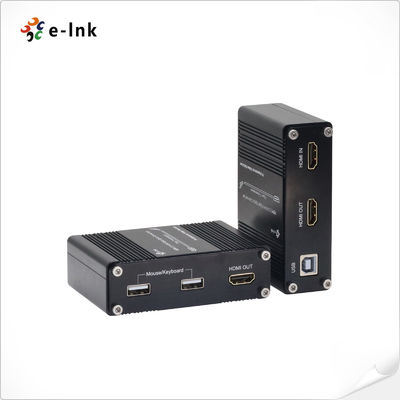 Mini 4K/60Hz HDMI 2.0 KVM USB over Fiber Optic Extender Wspiera transmisję sygnału klawiatury i myszy