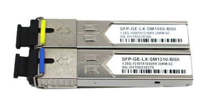 1,25 Gb / s SFP dwukierunkowy transceiver, 3 km zasięgu 1310 nm TX / 1550NM RX