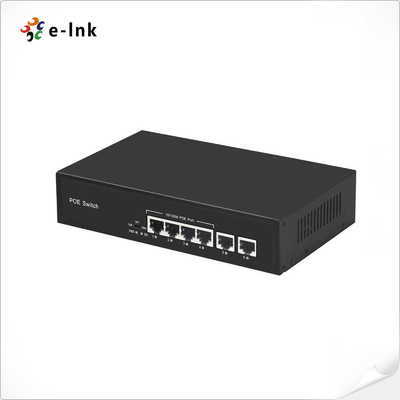4-port 10/100BASE-T PoE i 2-port 100BASE-T Uplink Ethernet Switch