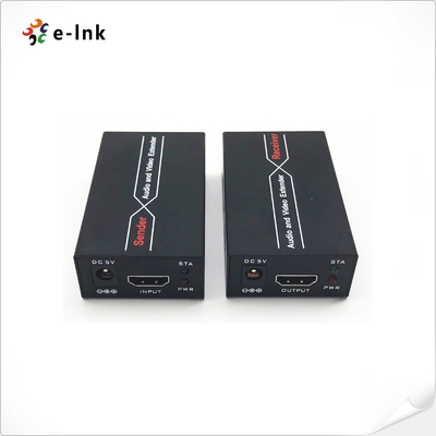 Przedłużacz HDMI 60M 1080P@60Hz przez kat. 6 z funkcją POC, z nieskompresowanym sygnałem i zerową latencją