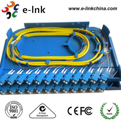 1-metrowy wielobarwny 12-włóknowy zestaw Fan-out OM3 LC pigtail