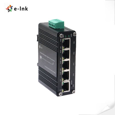 Mini Industrial Managed 5 Port PoE Switch do sieci